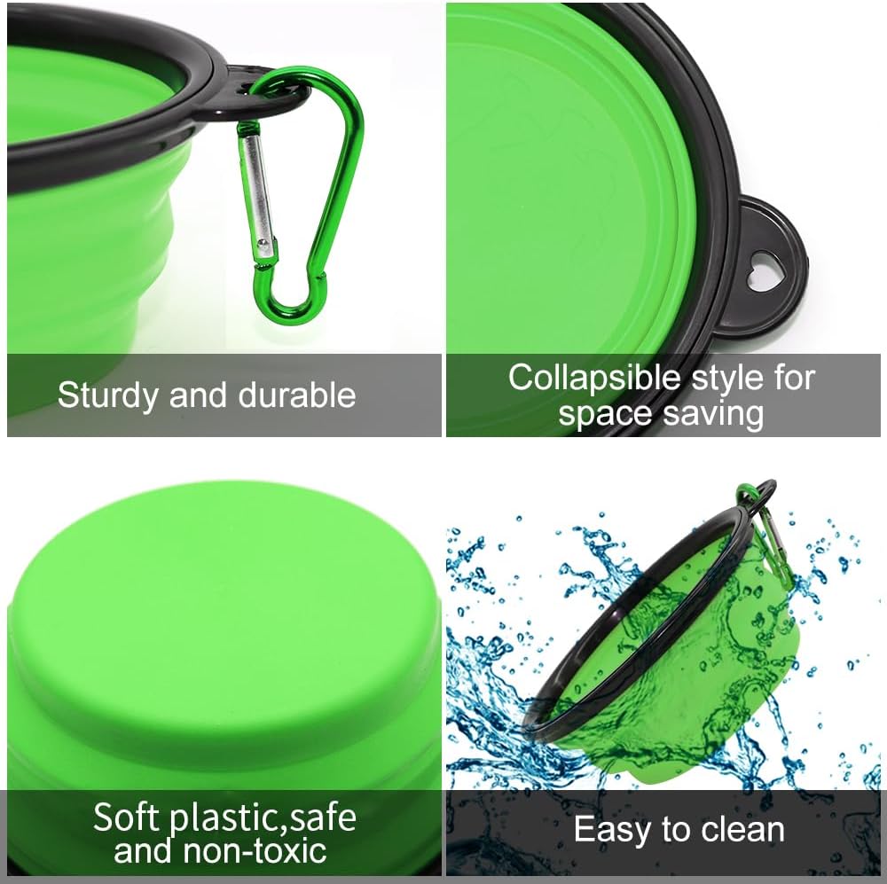 Portable Pop-Up Pet Bowls