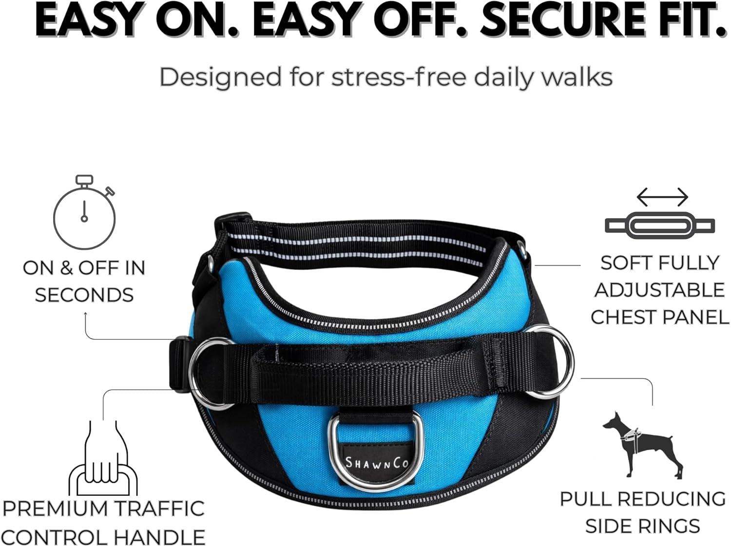 Ocean Breeze Dog Harness