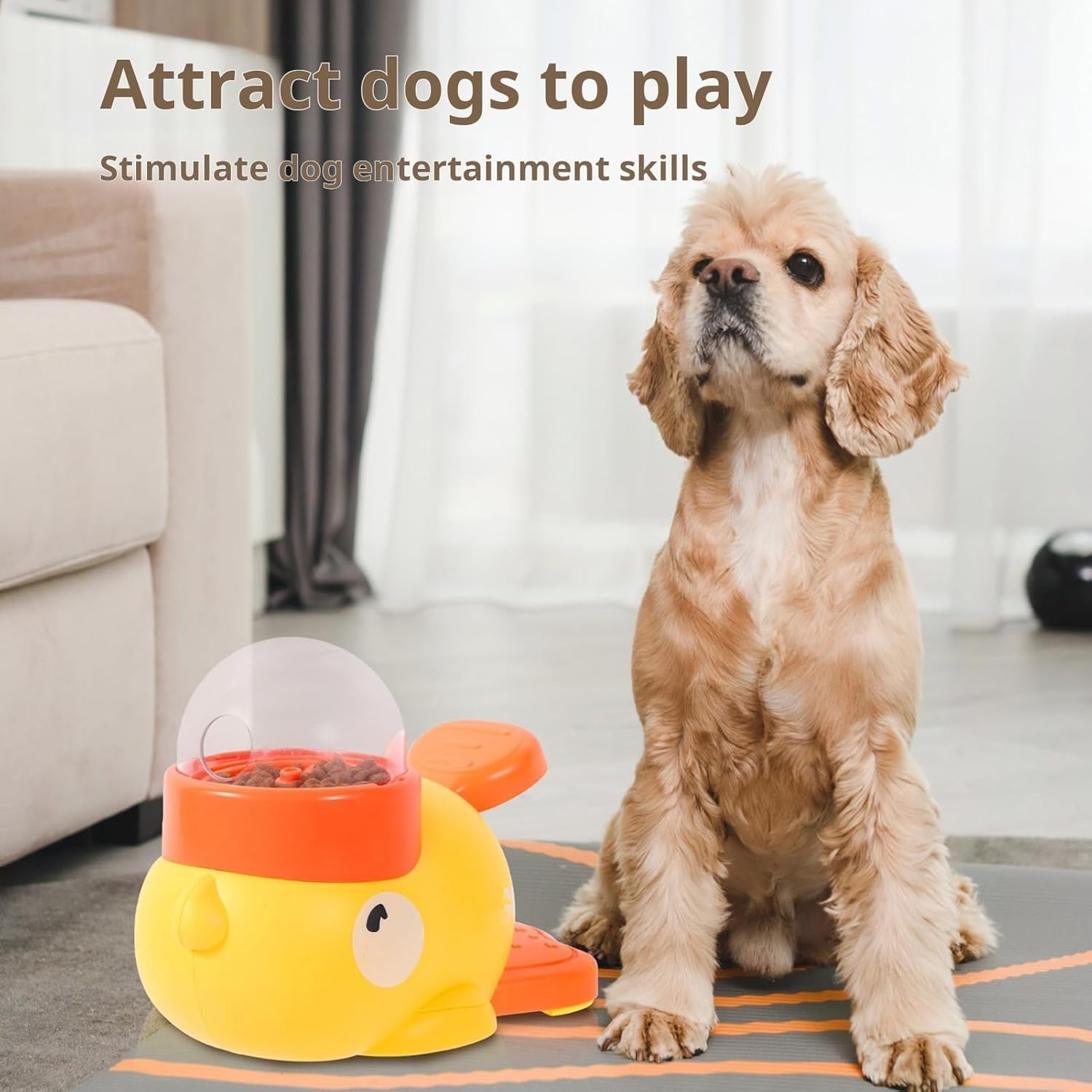 Interactive Treat Dispenser Toy