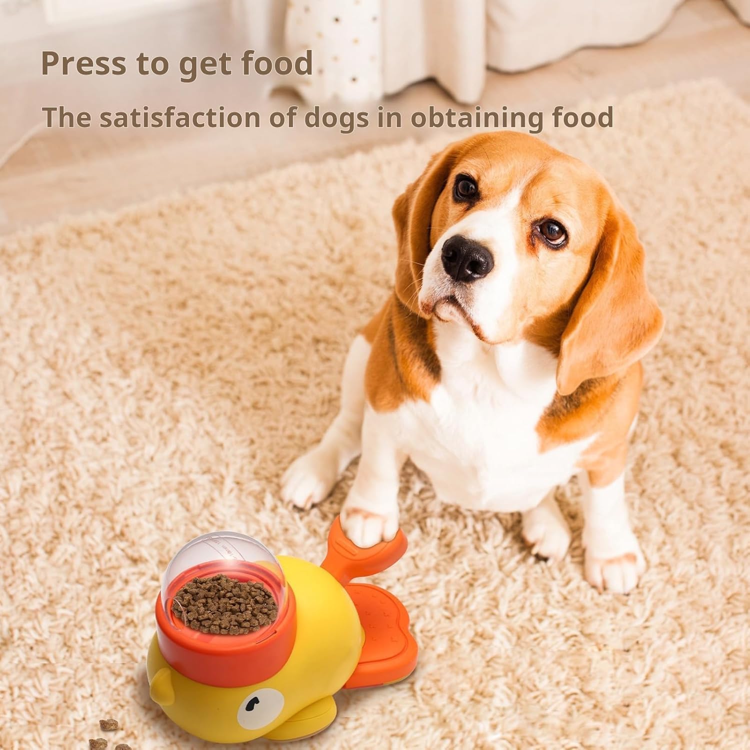 Interactive Treat Dispenser Toy